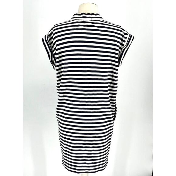 ATM Dress Striped XS Sailor Blue White - Picture 3 of 10